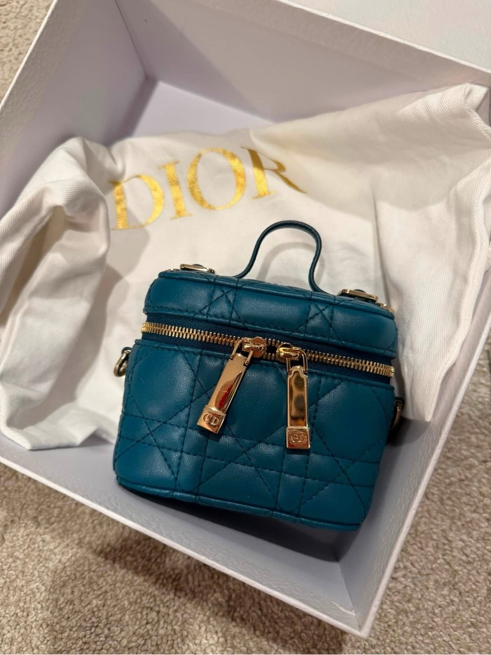 Dior micro vanity bag